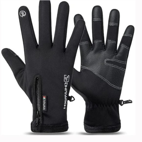 NEW! Theyanchi Warm Cycling Gloves Touchscreen Waterproof Thermal Snow Gloves - Picture 1 of 5